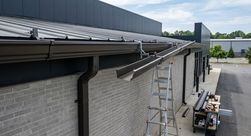 Commercial Gutter Replacement in Mcdonough, GA
