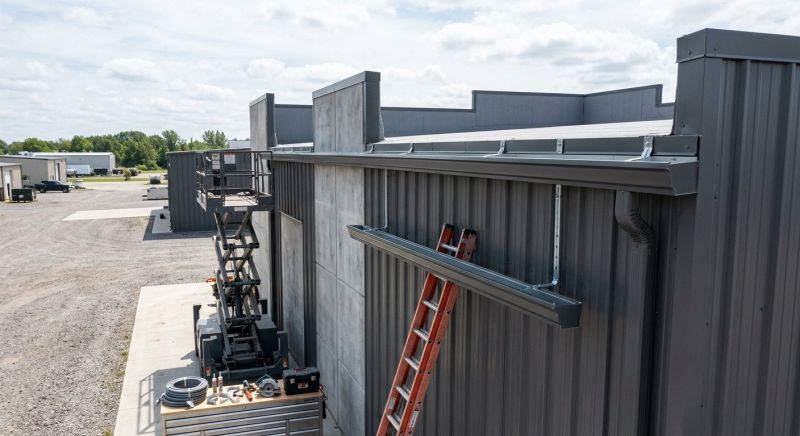 Industrial Gutter Installation in Roseville, CA