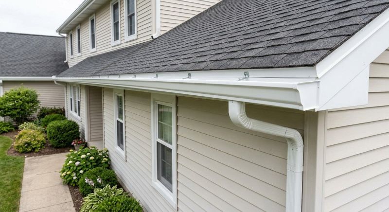Vinyl Gutters Installation in Mcdonough, GA